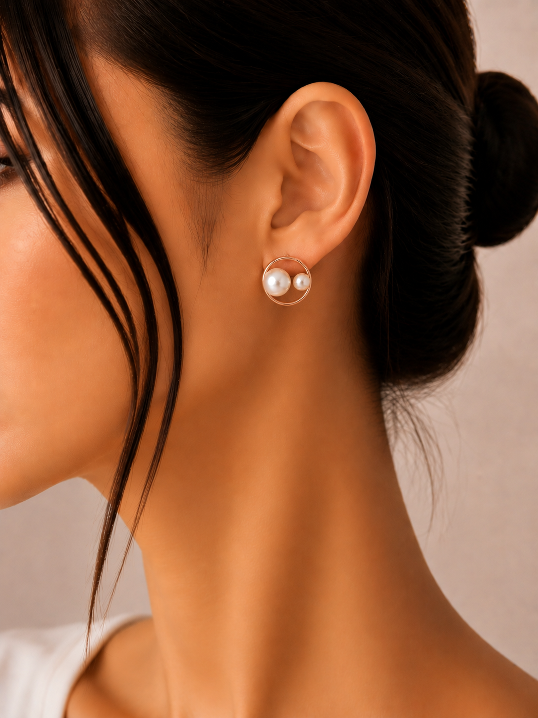 گوشواره ژوپینگ مرواریدی